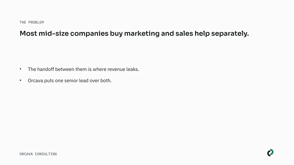 Presentation template preview